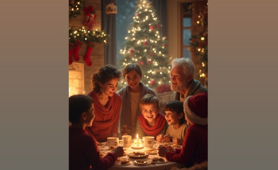 Тепло без камина: как создать праздничную атмосферу с помощью одной гирлянды Тепло без камина: как создать праздничную атмосферу с помощью одной гирлянды